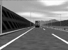 Driving simulator image